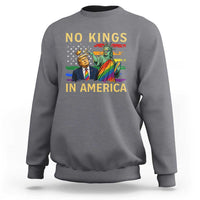 No Kings In America Statue Of Liberty Pride Sweatshirt Humorous Political Gift