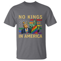 No Kings In America Statue Of Liberty Pride T Shirt Humorous Political Gift