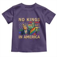 No Kings In America Statue Of Liberty Pride Toddler T Shirt Humorous Political Gift