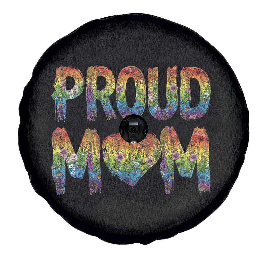 Proud Mom LGBTQ Human Rights Support Spare Tire Cover
