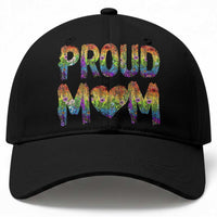 Proud Mom LGBTQ Human Rights Support Baseball Cap