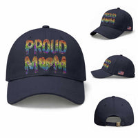 Proud Mom LGBTQ Human Rights Support Baseball Cap