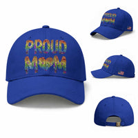 Proud Mom LGBTQ Human Rights Support Baseball Cap