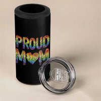 Proud Mom LGBTQ Human Rights Support 4 in 1 Can Cooler Tumbler