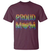 Proud Mom LGBTQ Human Rights Support T Shirt