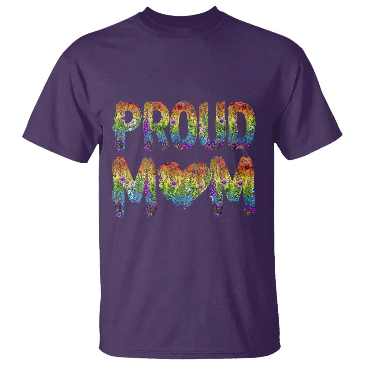 Proud Mom LGBTQ Human Rights Support T Shirt