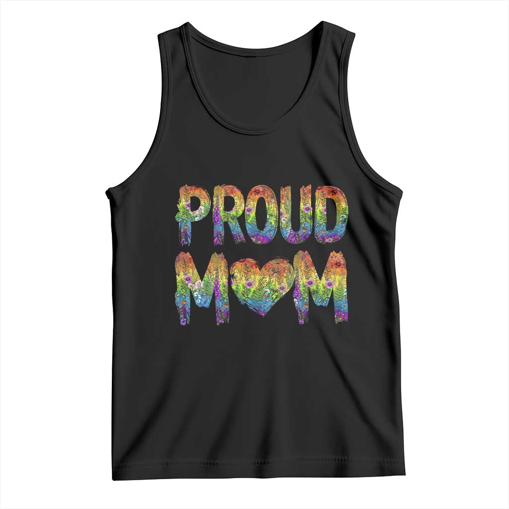 Proud Mom LGBTQ Human Rights Support Tank Top