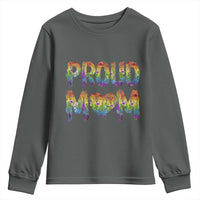 Proud Mom LGBTQ Human Rights Support Youth Sweatshirt
