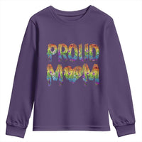 Proud Mom LGBTQ Human Rights Support Youth Sweatshirt
