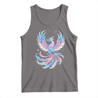 Transgender Phoenix Reborn Tank Top Trans Pride Flag Bird