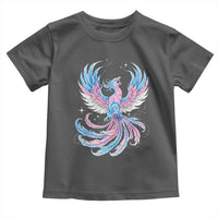 Transgender Phoenix Reborn Toddler T Shirt Trans Pride Flag Bird