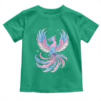 Transgender Phoenix Reborn Toddler T Shirt Trans Pride Flag Bird