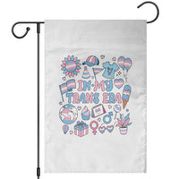 Transgender Pride In My Trans Era Garden Flag Proud Ally Support Graphic