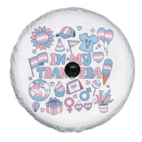Transgender Pride In My Trans Era Spare Tire Cover Proud Ally Support Graphic
