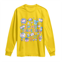 Transgender Pride In My Trans Era Long Sleeve Shirt Proud Ally Support Graphic