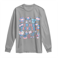 Transgender Pride In My Trans Era Long Sleeve Shirt Proud Ally Support Graphic