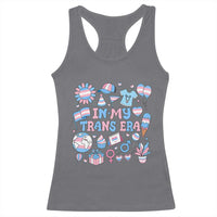 Transgender Pride In My Trans Era Racerback Tank Top Proud Ally Support Graphic