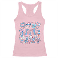 Transgender Pride In My Trans Era Racerback Tank Top Proud Ally Support Graphic