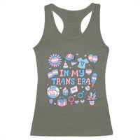 Transgender Pride In My Trans Era Racerback Tank Top Proud Ally Support Graphic