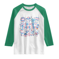 Transgender Pride In My Trans Era Raglan Shirt Proud Ally Support Graphic