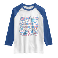 Transgender Pride In My Trans Era Raglan Shirt Proud Ally Support Graphic