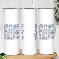 Transgender Pride In My Trans Era Skinny Tumbler Proud Ally Support Graphic