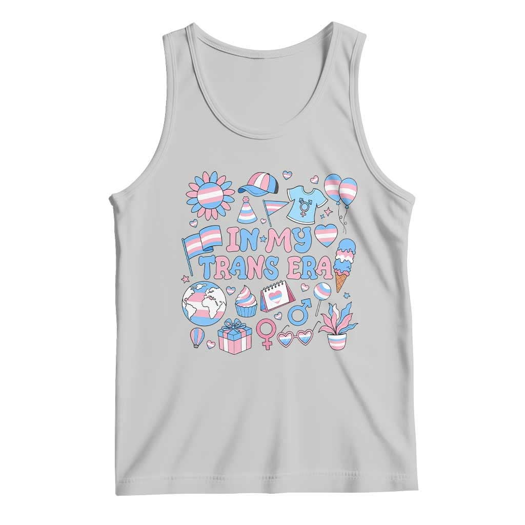 Transgender Pride In My Trans Era Tank Top Proud Ally Support Graphic