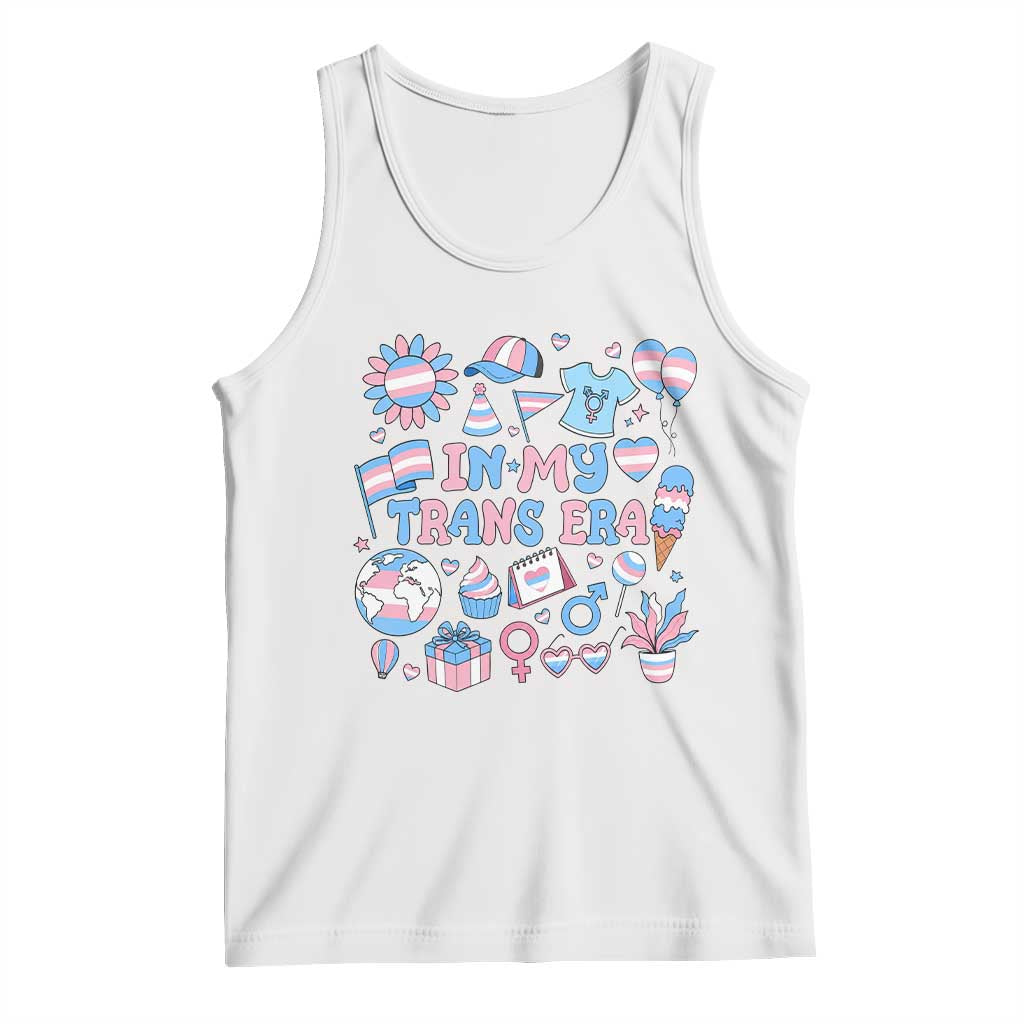 Transgender Pride In My Trans Era Tank Top Proud Ally Support Graphic