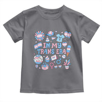 Transgender Pride In My Trans Era Toddler T Shirt Proud Ally Support Graphic