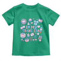 Transgender Pride In My Trans Era Toddler T Shirt Proud Ally Support Graphic