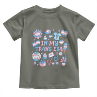 Transgender Pride In My Trans Era Toddler T Shirt Proud Ally Support Graphic