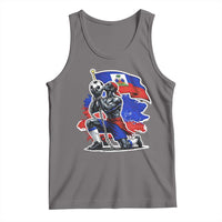 Proud Haiti Soccer Fan Tank Top Ayiti Heritage Pride