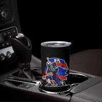 Proud Haiti Soccer Fan Tumbler Cup Ayiti Heritage Pride