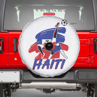 Caribbean Soccer Lover Gift Spare Tire Cover Haitian Heritage Pride