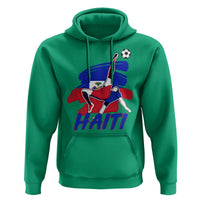 Caribbean Soccer Lover Gift Hoodie Haitian Heritage Pride