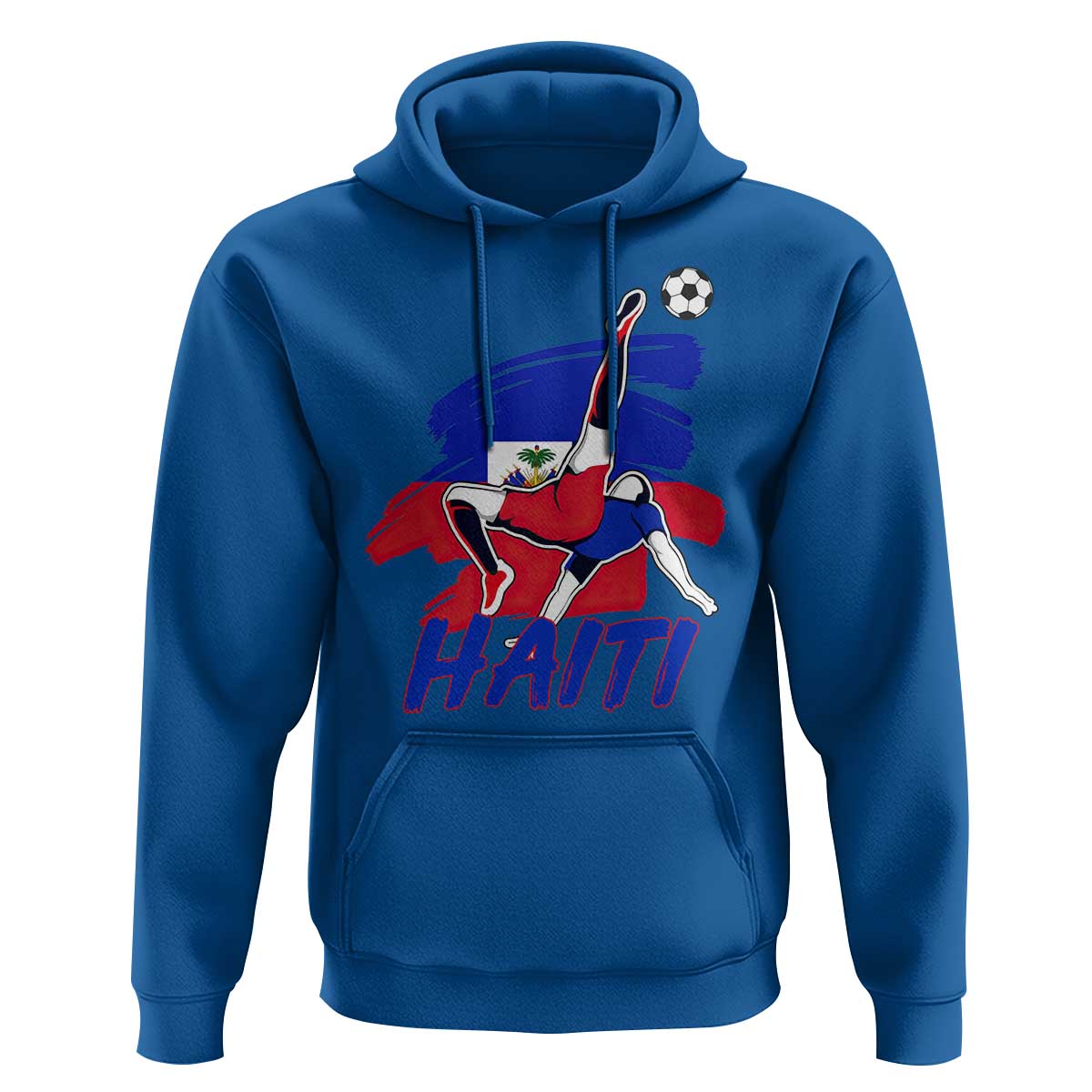 Caribbean Soccer Lover Gift Hoodie Haitian Heritage Pride