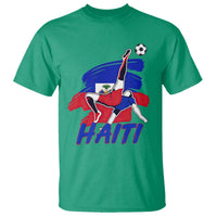 Caribbean Soccer Lover Gift T Shirt Haitian Heritage Pride
