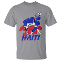 Caribbean Soccer Lover Gift T Shirt Haitian Heritage Pride