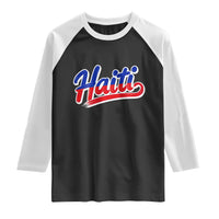 Ayiti Cheri Haiti Pride Gift For Proud Haitians Raglan Shirt