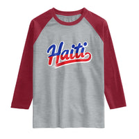 Ayiti Cheri Haiti Pride Gift For Proud Haitians Raglan Shirt