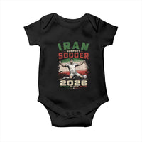 Iran Soccer Fan Gift Baby Onesie One Nation One Team One Dream
