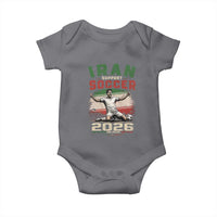 Iran Soccer Fan Gift Baby Onesie One Nation One Team One Dream