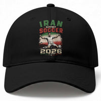 Iran Soccer Fan Gift Baseball Cap One Nation One Team One Dream