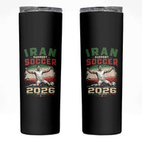 Iran Soccer Fan Gift Skinny Tumbler One Nation One Team One Dream