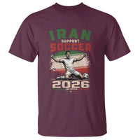 Iran Soccer Fan Gift T Shirt One Nation One Team One Dream