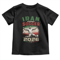 Iran Soccer Fan Gift Toddler T Shirt One Nation One Team One Dream