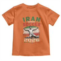 Iran Soccer Fan Gift Toddler T Shirt One Nation One Team One Dream