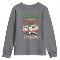 Iran Soccer Fan Gift Youth Sweatshirt One Nation One Team One Dream