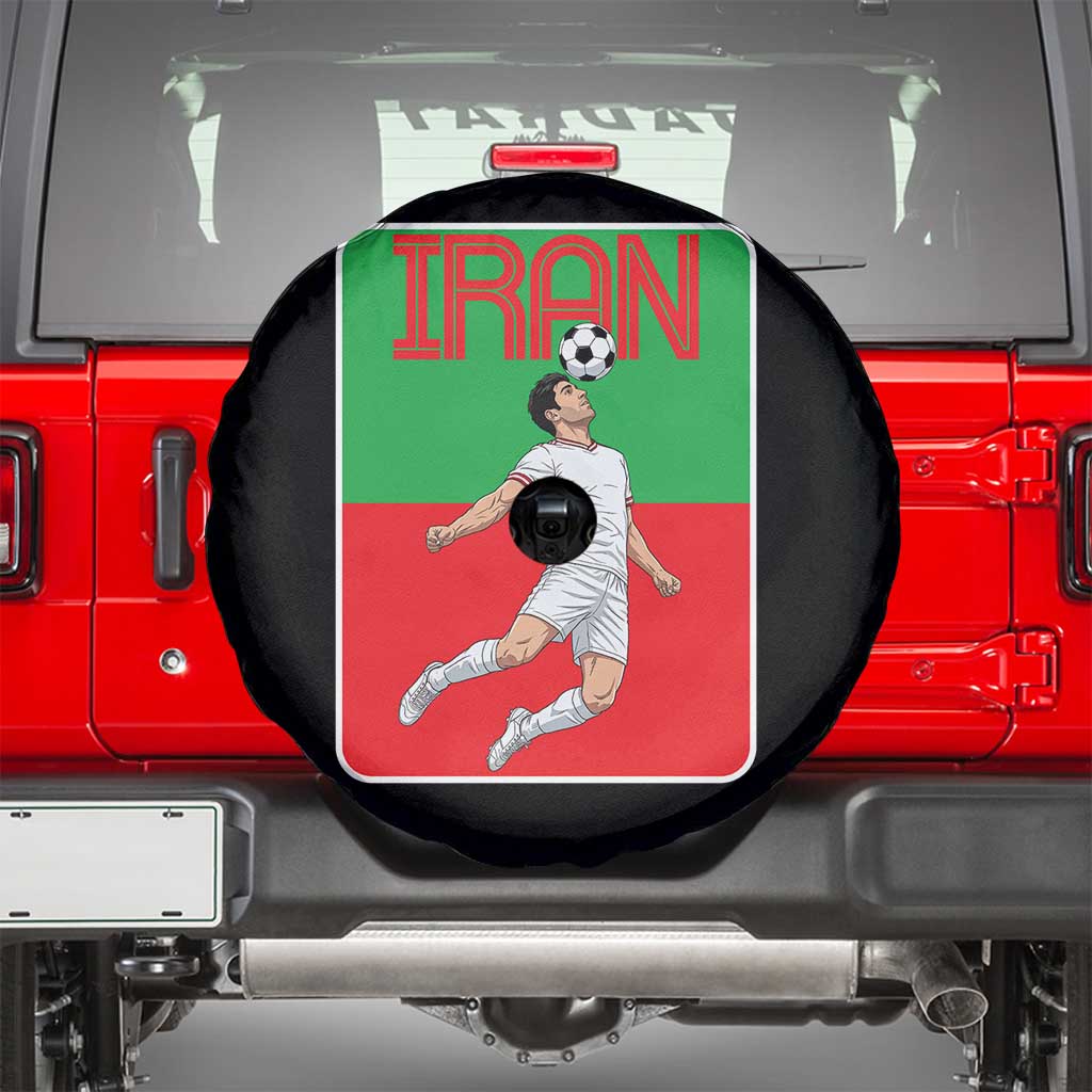 Iran Soccer Lover Spare Tire Cover Proud Persian Roots Gift