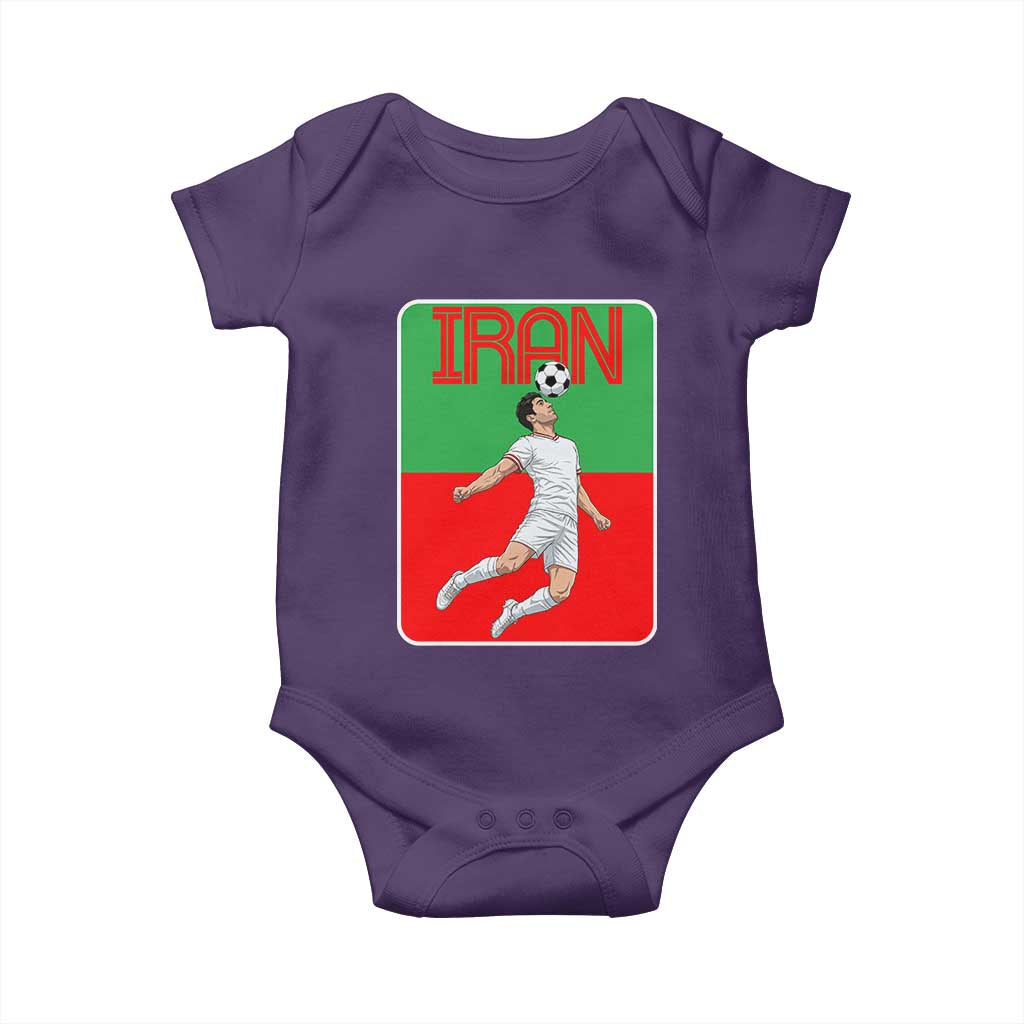 Iran Soccer Lover Baby Onesie Proud Persian Roots Gift